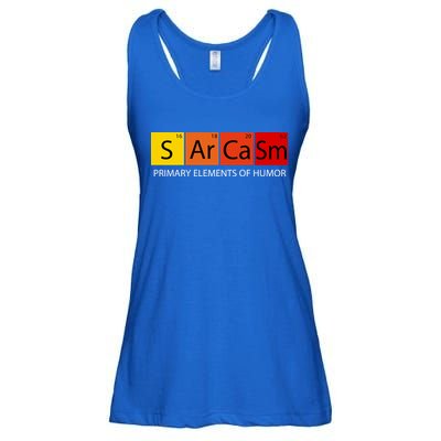 Sarcasm Primary Elements Of Humor Ladies Essential Flowy Tank