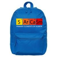 Sarcasm Primary Elements Of Humor 16 in Basic Backpack