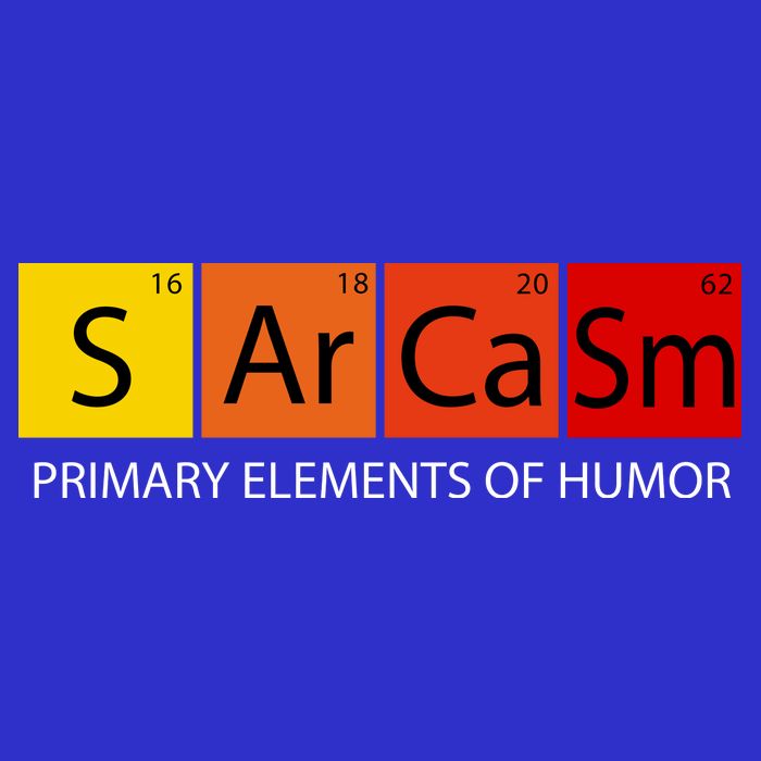 Sarcasm Primary Elements Of Humor 16 in Basic Backpack