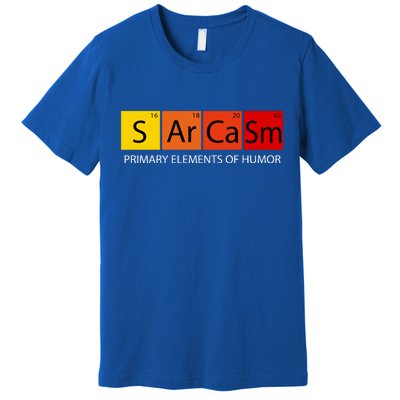 Sarcasm Primary Elements Of Humor Premium T-Shirt