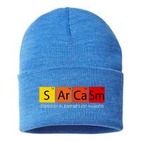 Sarcasm Primary Elements Of Humor Sustainable Knit Beanie