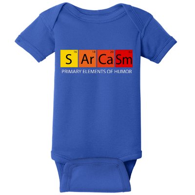 Sarcasm Primary Elements Of Humor Baby Bodysuit