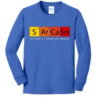 Sarcasm Primary Elements Of Humor Kids Long Sleeve Shirt