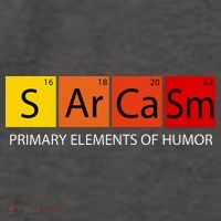 Sarcasm Primary Elements Of Humor Vector Backpack