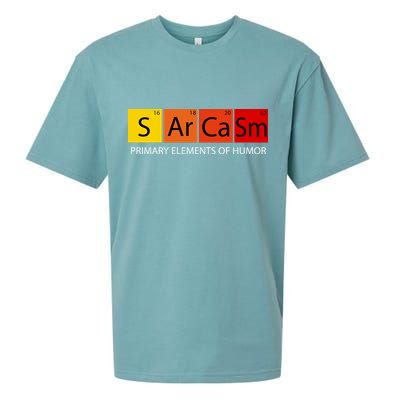 Sarcasm Primary Elements Of Humor Sueded Cloud Jersey T-Shirt