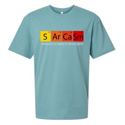 Sarcasm Primary Elements Of Humor Sueded Cloud Jersey T-Shirt