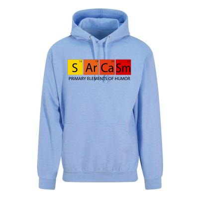 Sarcasm Primary Elements Of Humor Unisex Surf Hoodie