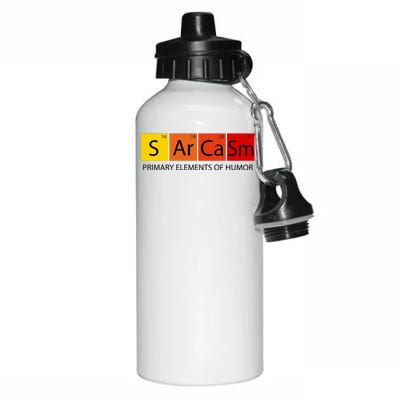 Sarcasm Primary Elements Of Humor Aluminum Water Bottle