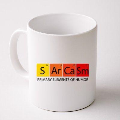 Sarcasm Primary Elements Of Humor Coffee Mug