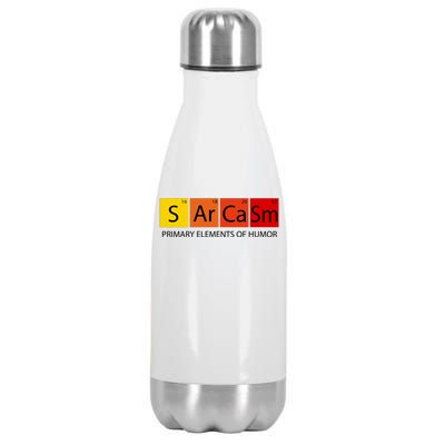 Sarcasm Primary Elements Of Humor Stainless Steel Insulated Water Bottle