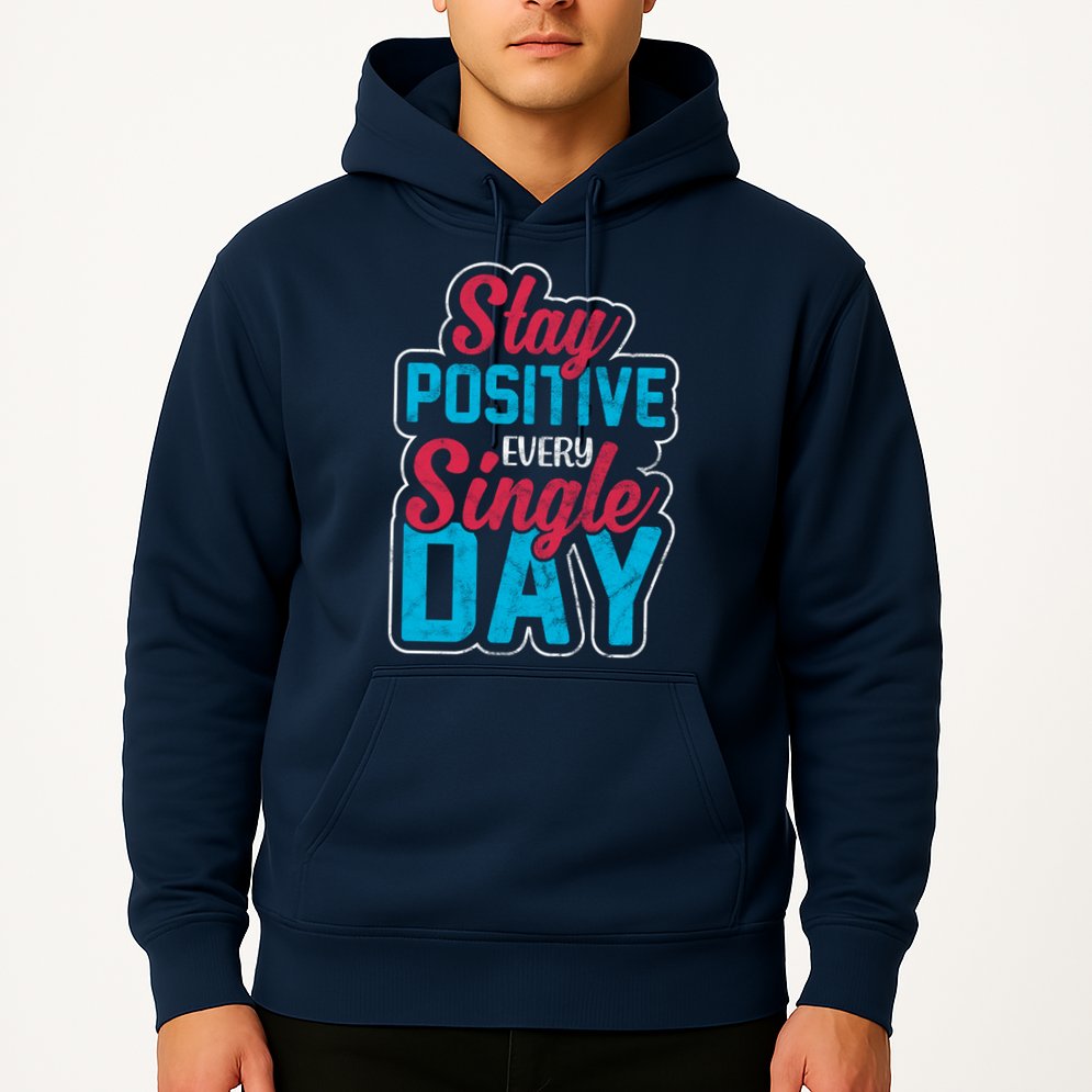 Stay Positive Every Single Day Hoodie
