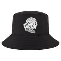 Speak Your Mind Even If Your Voice Shakes Cool Comfort Performance Bucket Hat