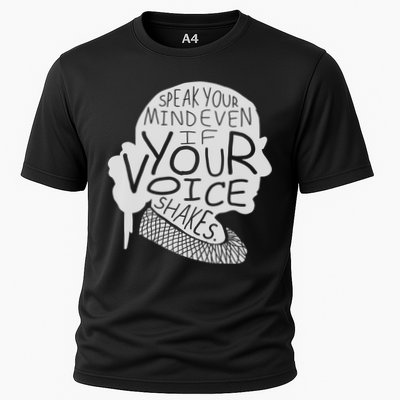 Speak Your Mind Even If Your Voice Shakes Performance Shirt