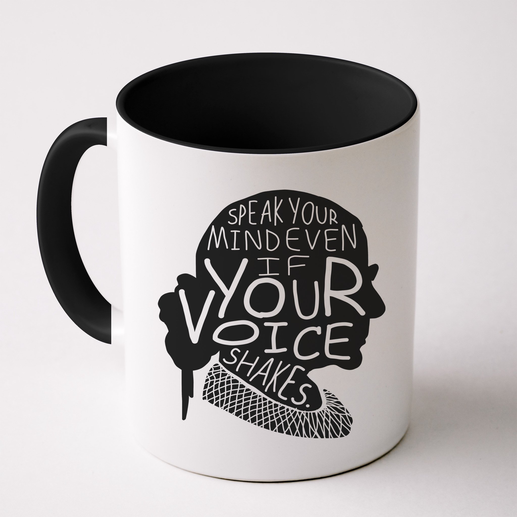 Speak Your Mind Even If Your Voice Shakes Mug