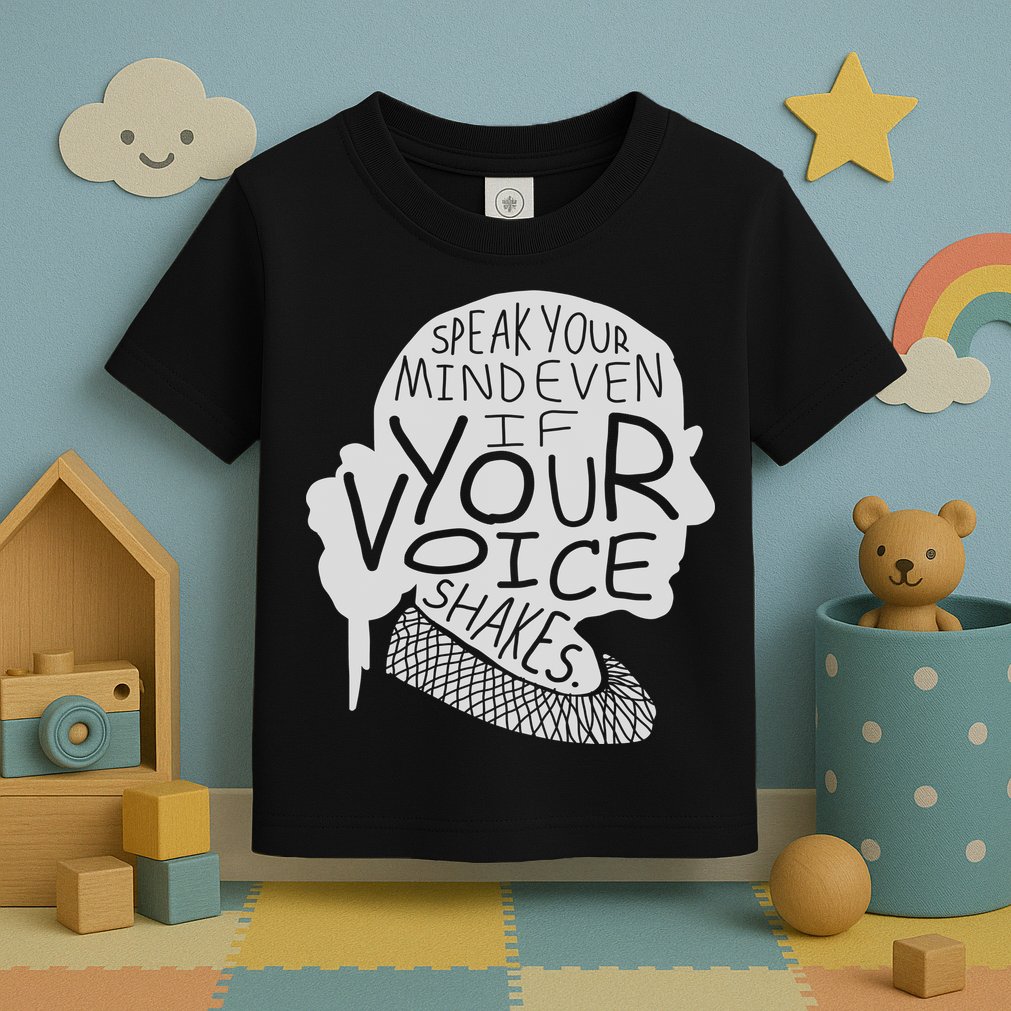 Speak Your Mind Even If Your Voice Shakes Toddler T-Shirt