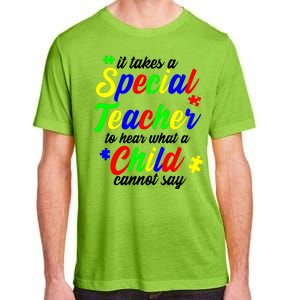 Special Autism Teacher  Adult ChromaSoft Performance T-Shirt