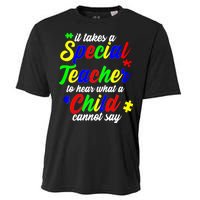 Special Autism Teacher  Cooling Performance Crew T-Shirt