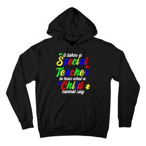 Special Autism Teacher  Hoodie