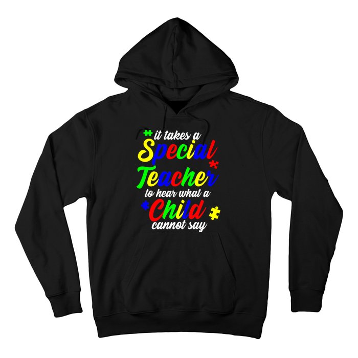 Special Autism Teacher  Hoodie