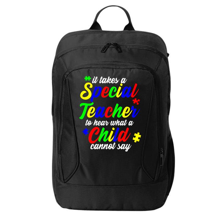 Special Autism Teacher  City Backpack