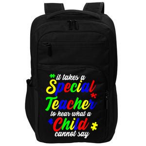 Special Autism Teacher  Impact Tech Backpack