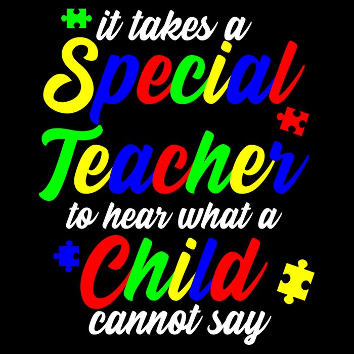 Special Autism Teacher  Drawstring Bag