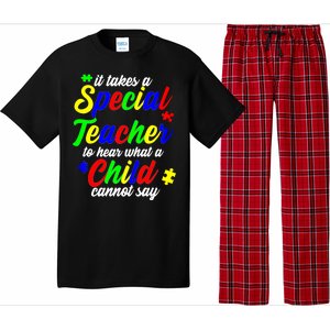 Special Autism Teacher  Pajama Set