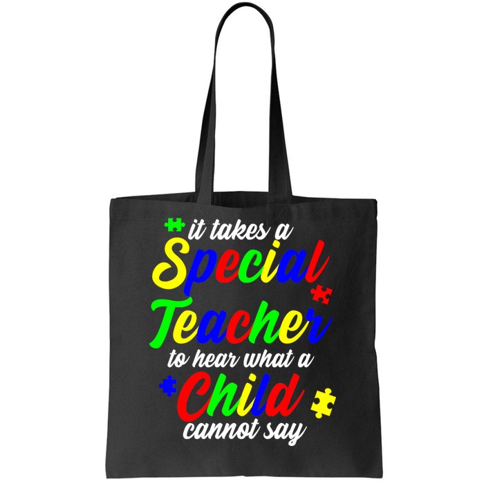 Special Autism Teacher  Tote Bag