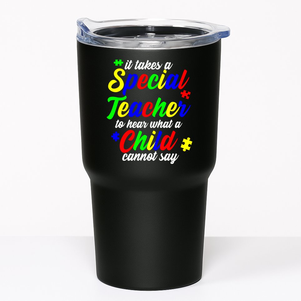 Special Autism Teacher  Tumbler
