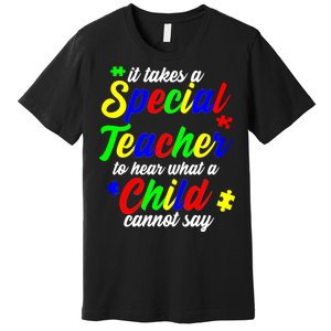 Special Autism Teacher  Premium T-Shirt