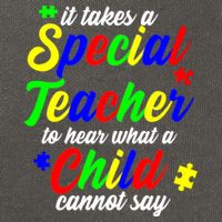 Special Autism Teacher  Cotton Canvas Backpack