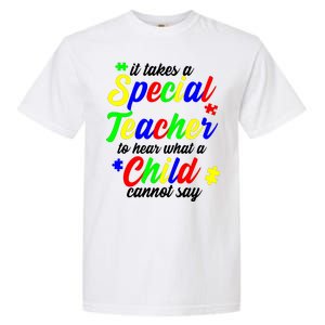 Special Autism Teacher  Garment-Dyed Heavyweight T-Shirt