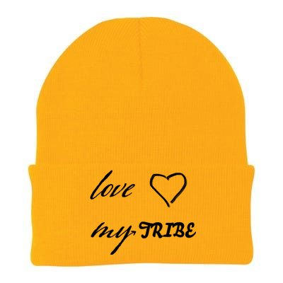 Special Needs Awareness Support Love My Tribe Knit Cap Winter Beanie