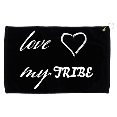 Special Needs Awareness Support Love My Tribe Grommeted Golf Towel