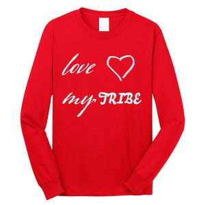 Special Needs Awareness Support Love My Tribe Long Sleeve Shirt