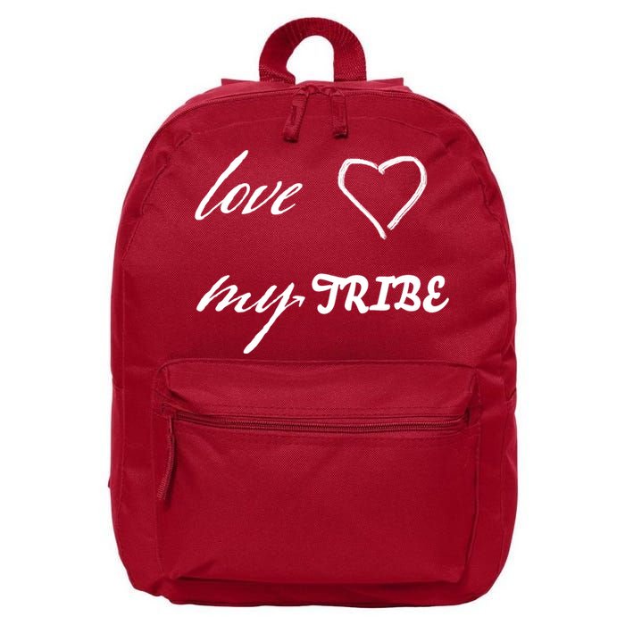 Special Needs Awareness Support Love My Tribe 16 in Basic Backpack