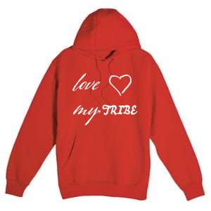 Special Needs Awareness Support Love My Tribe Premium Pullover Hoodie