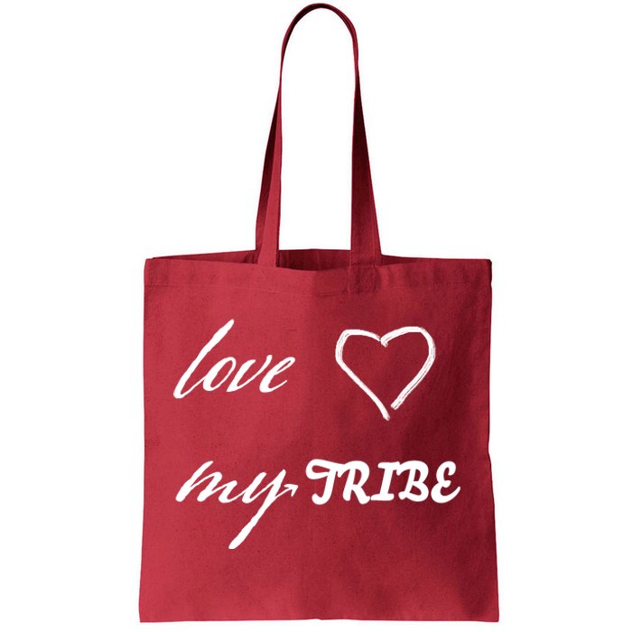 Special Needs Awareness Support Love My Tribe Tote Bag