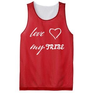 Special Needs Awareness Support Love My Tribe Mesh Reversible Basketball Jersey Tank