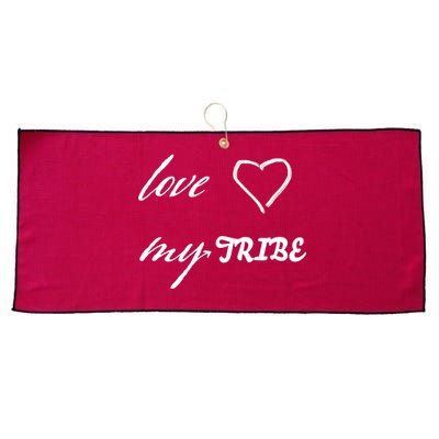 Special Needs Awareness Support Love My Tribe Large Microfiber Waffle Golf Towel