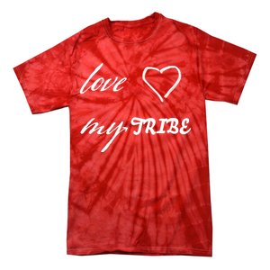 Special Needs Awareness Support Love My Tribe Tie-Dye T-Shirt