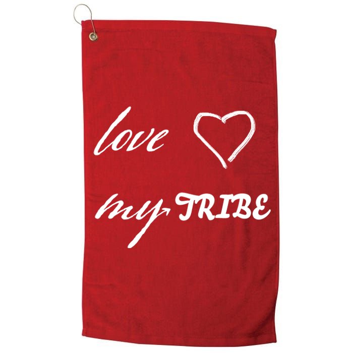 Special Needs Awareness Support Love My Tribe Platinum Collection Golf Towel