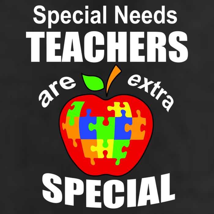 Special Needs Teachers Are Extra Special 7 Panel Mesh Trucker Snapback Hat