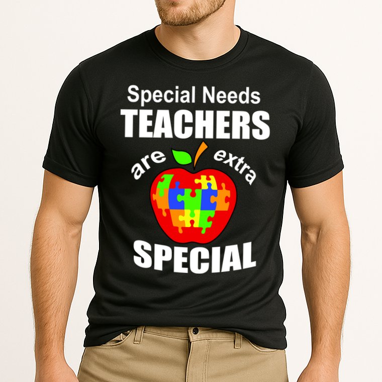 Special Needs Teachers Are Extra Special Cooling Performance Crew T-Shirt