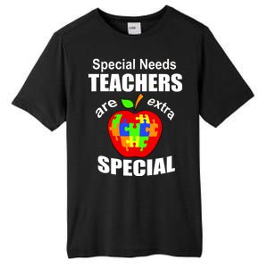 Special Needs Teachers Are Extra Special Tall Fusion ChromaSoft Performance T-Shirt