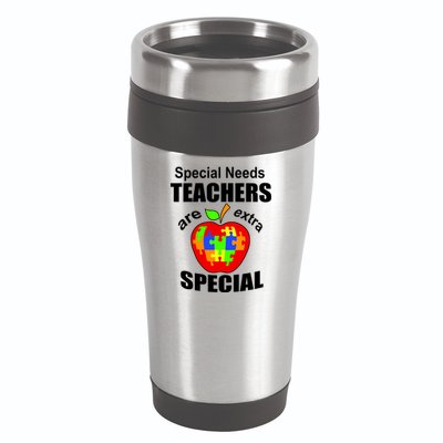 Special Needs Teachers Are Extra Special 16oz Travel Tumbler