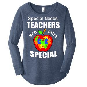 Special Needs Teachers Are Extra Special Women's Perfect Tri Tunic Long Sleeve Shirt