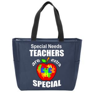 Special Needs Teachers Are Extra Special Zip Tote Bag