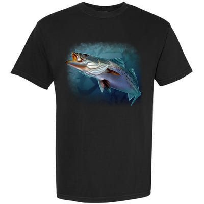Speck Trout Fish Garment-Dyed Heavyweight T-Shirt