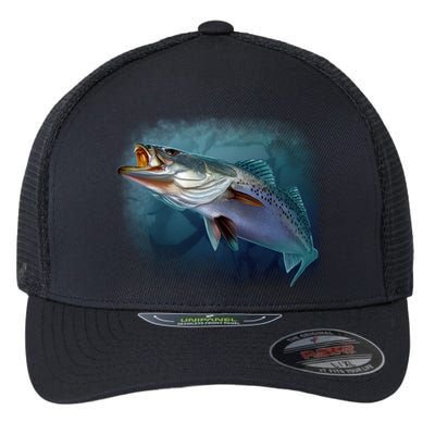 Speck Trout Fish Flexfit Unipanel Trucker Cap